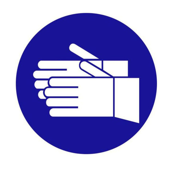 Picture of SIGN-HAND PROTECTION SHALL BE WORN *290